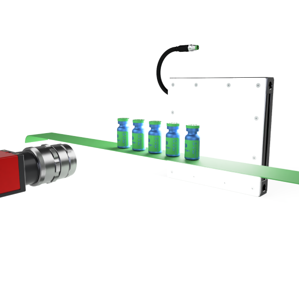 LED-Hintergrundbeleuchtung für schattenbasierte Visionssysteme