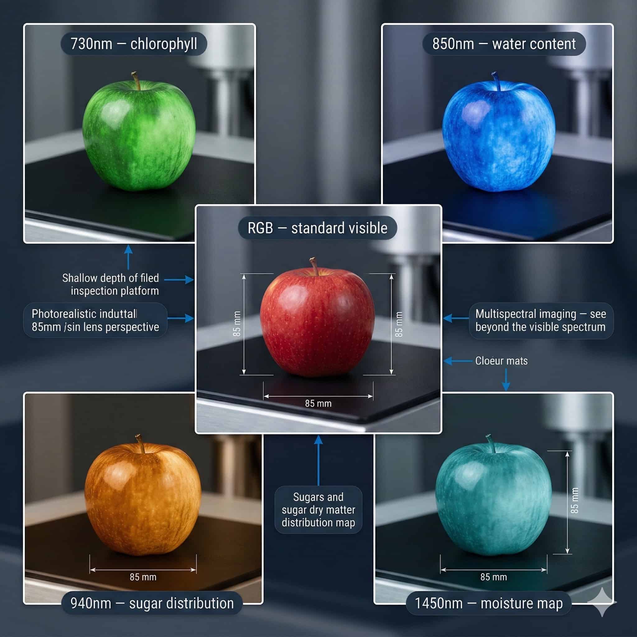 Hyperspectral and Multispectral Imaging: The New Frontier in Industrial Quality Control
